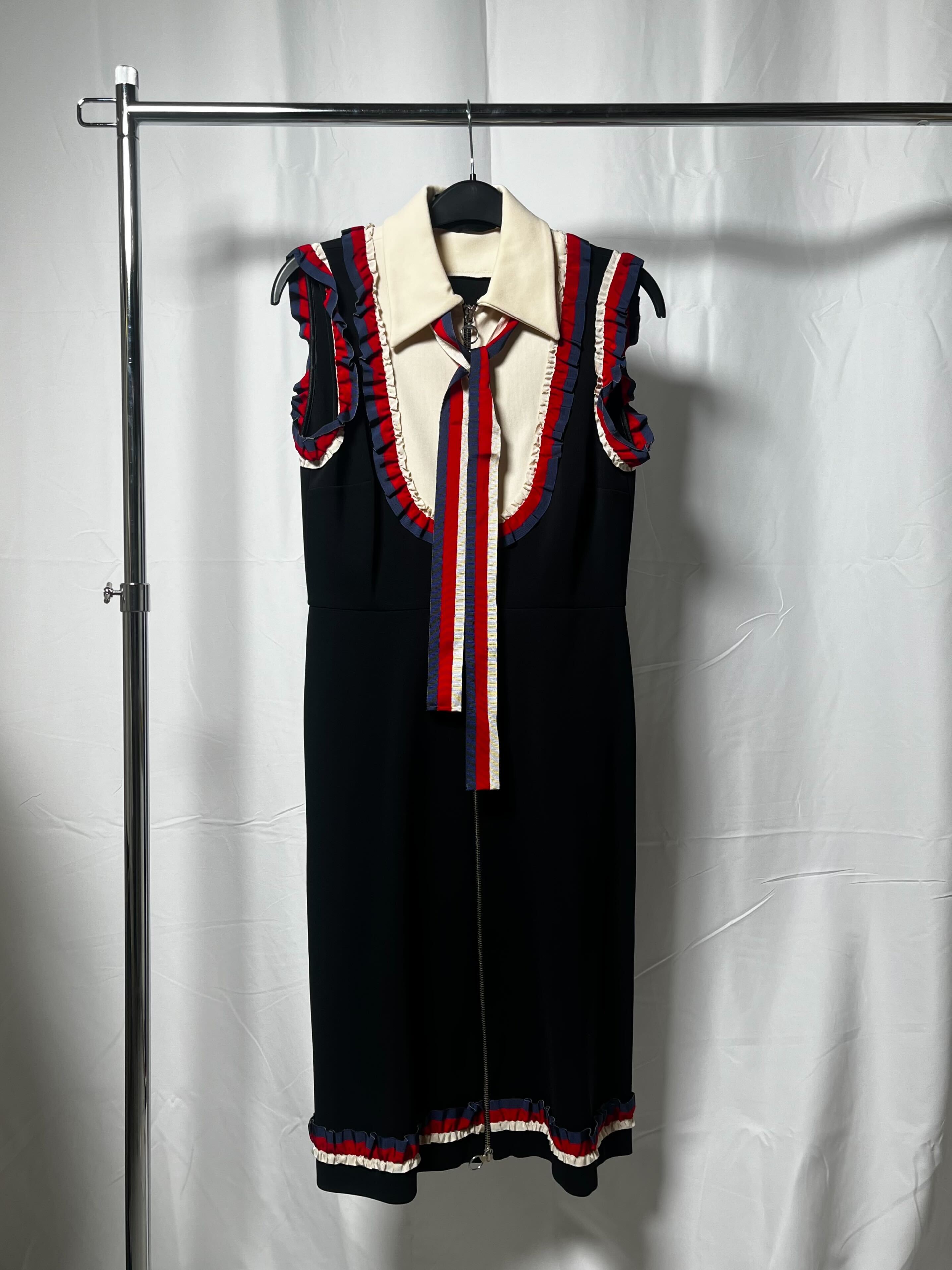 gucci sylvie web stretch jersey dress Dress Gucci Sylvie Web Gucci Sylvie Web Stretch Jersey Dress In Black