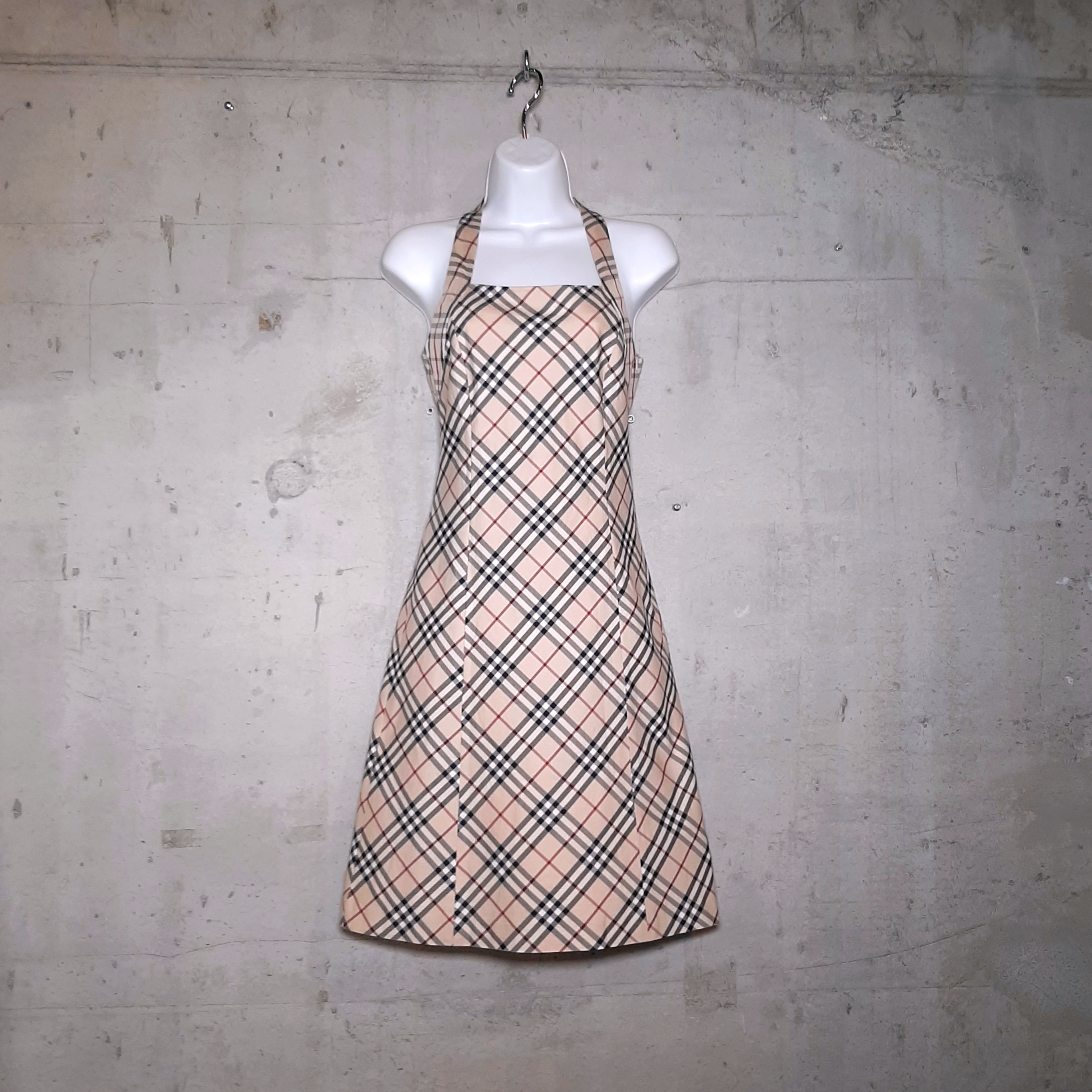 ワンピース BURBERRY ARCHIVE NOVA CHECK KNIT DRESS Burberry Nova Check dress - Attikk