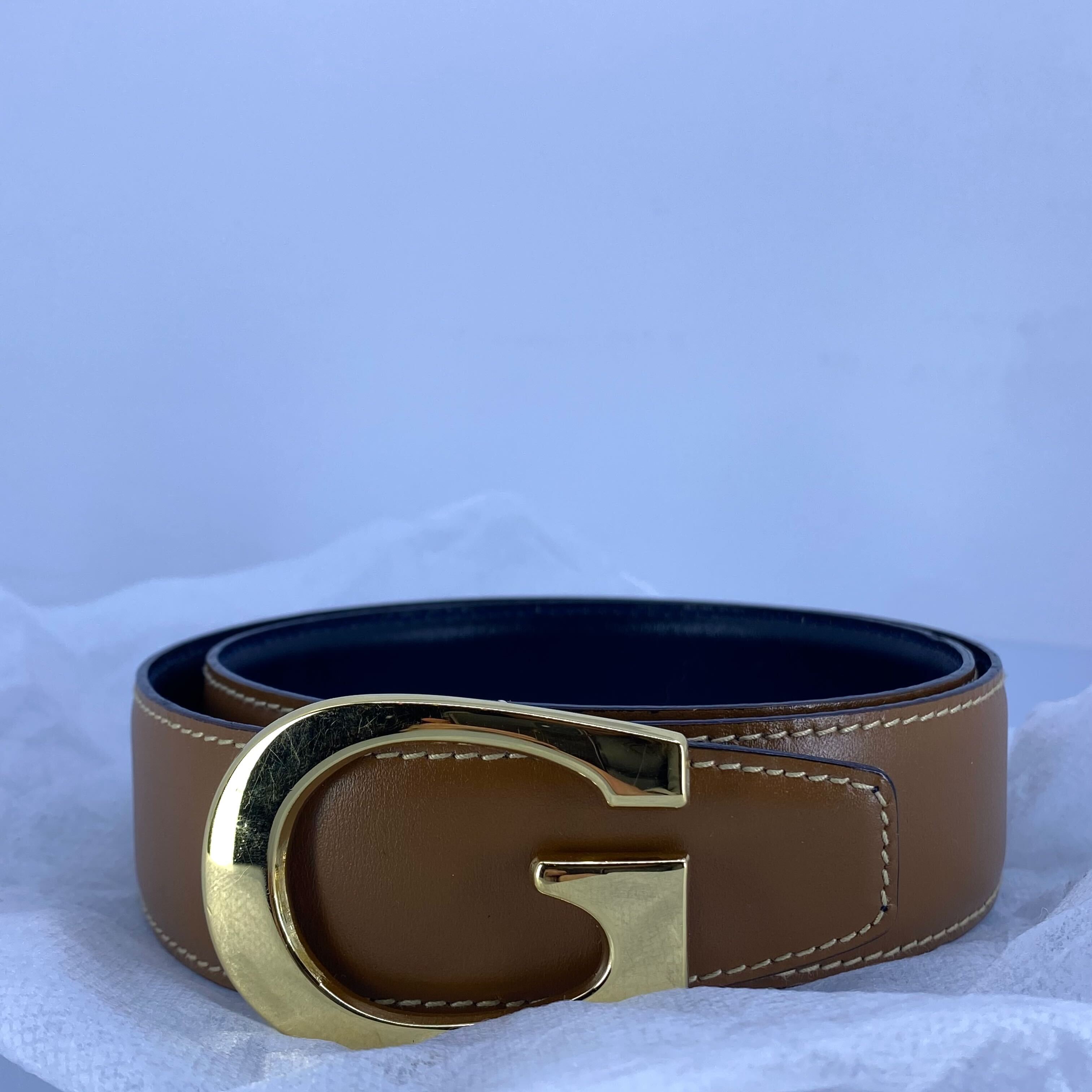 Brown Gucci belt Attikk